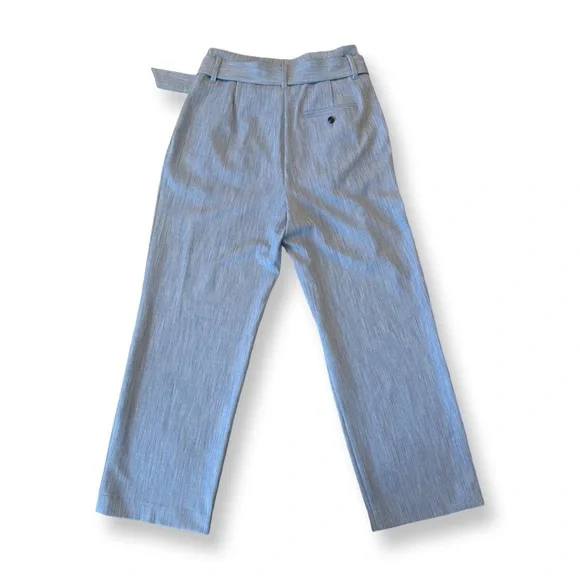 Nine West | Light Blue Belted Trouser Pants - Picture 2 of 4